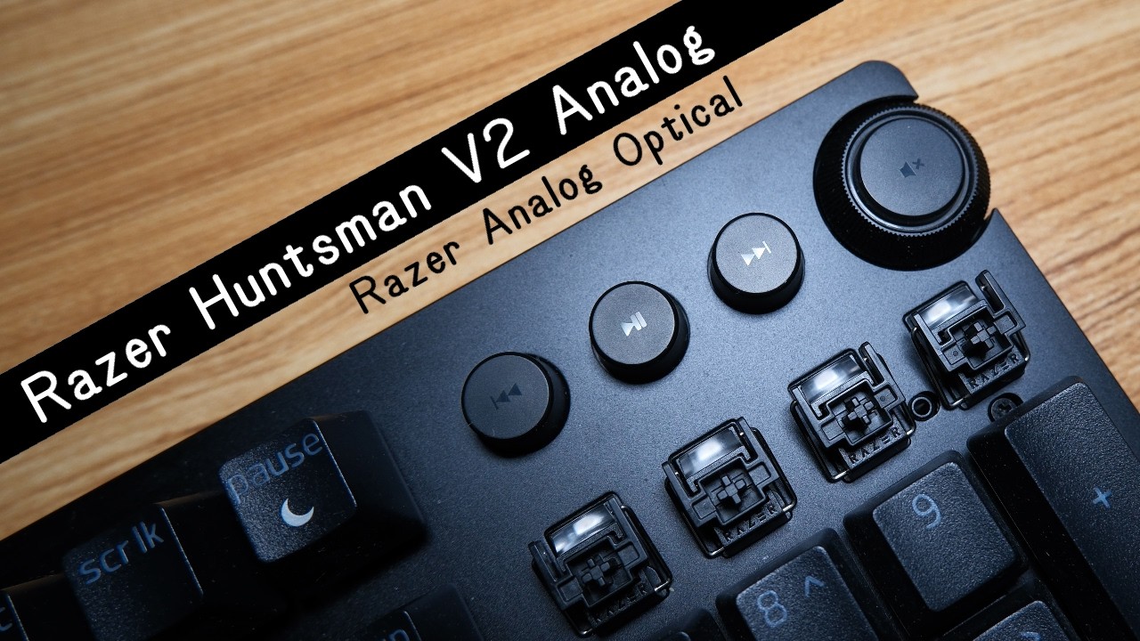 Razer Huntsman V2 Analog (Razer Analog Optical) | Одна из лучших моделей Razer