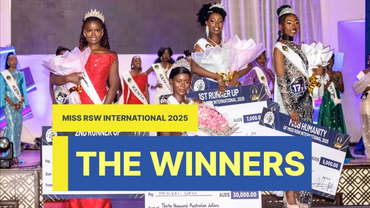 CROWNED FOR A PURPOSE: MISS RSW INTERNATIONAL 2025 GRAND FINALE | MEET THE CROWNED QUEENS!