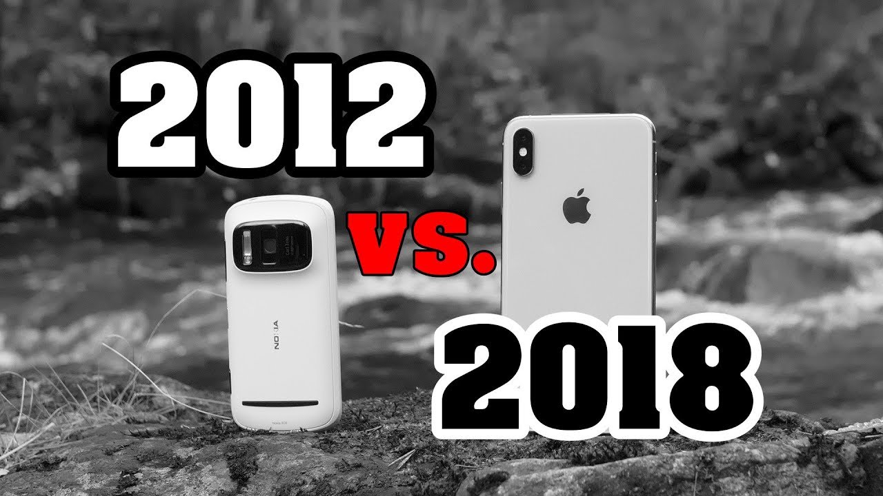 iPhone XS Max vs. Nokia 808 PureView