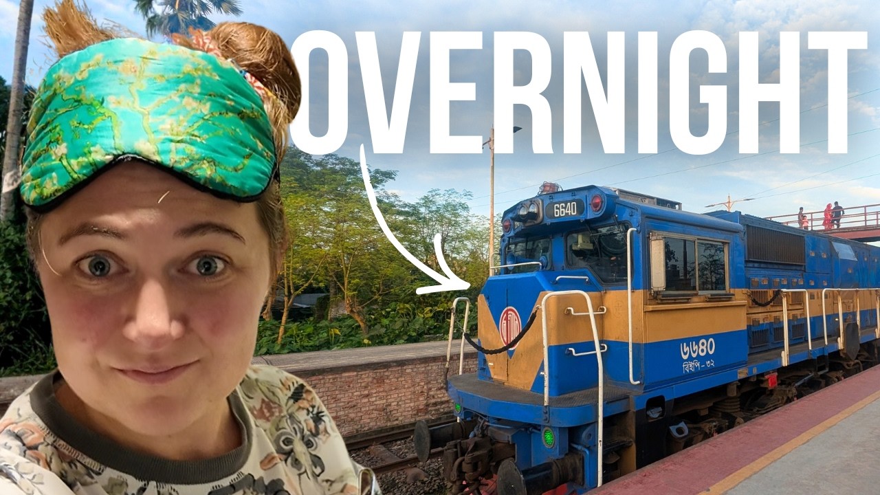 No tourists take this Bangladesh night train (what it's like)
