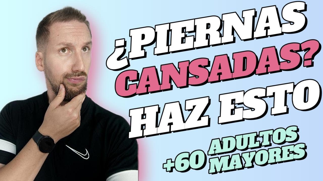 Piernas SIN Dolor Con Ejercicios Sentado