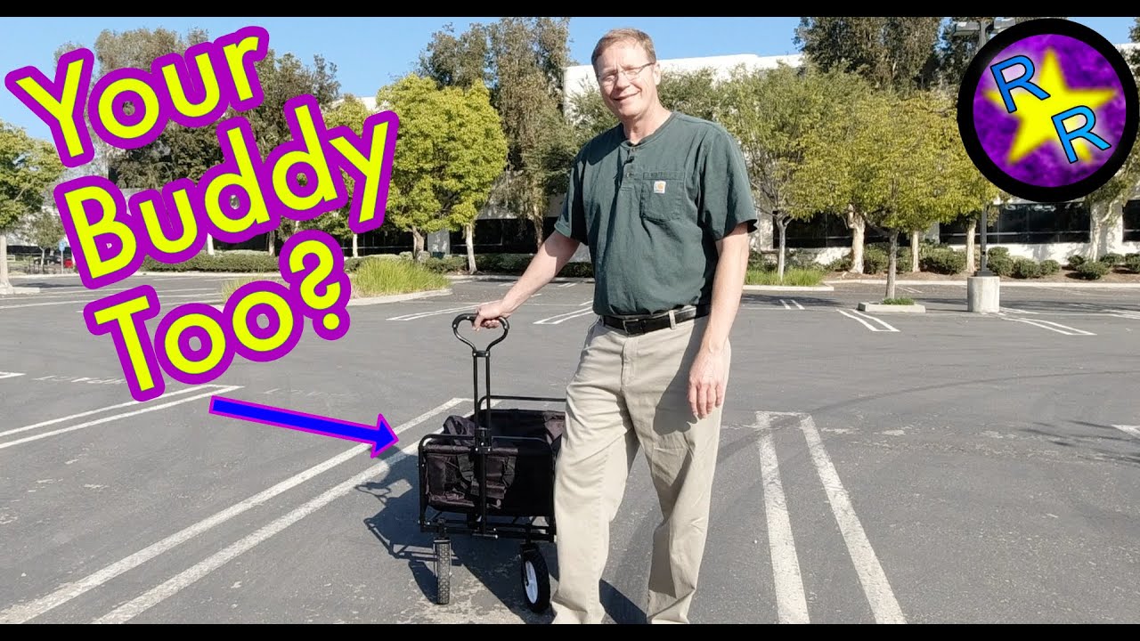 My Friend, The Collapsible Wagon - For Grocery Deliveries