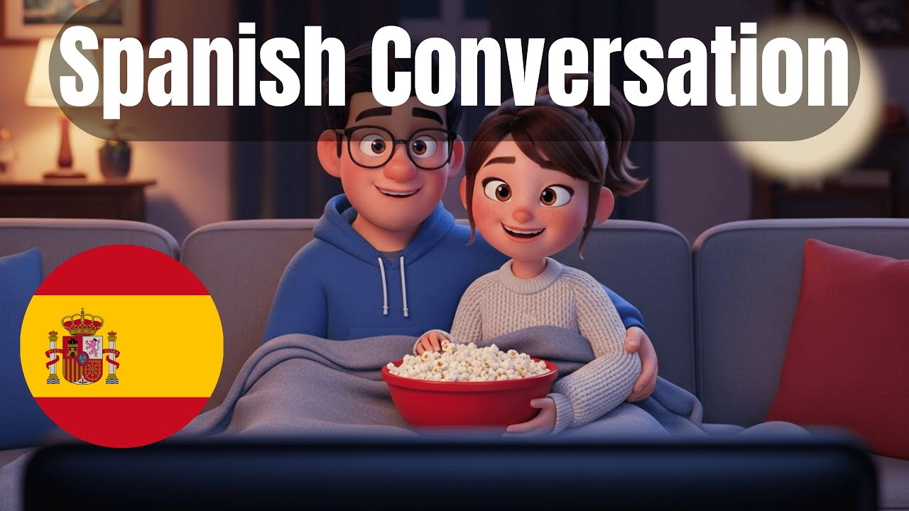 Learn Spanish: How to Plan a Relaxing Movie Night (Easy Conversation)