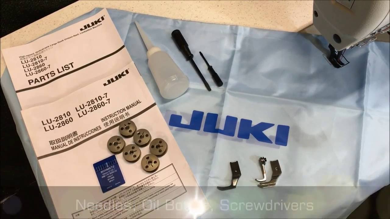 Juki LU-2810 Semi Long & High Arm Lockstitch Machine by Sewing Machines Australia (SMA)