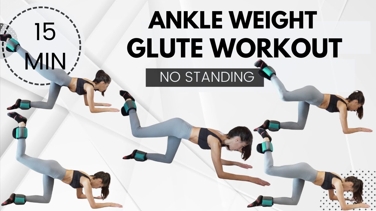 Ankle Weight Glute Workout // Ankle Weight Pilates // Ankle Weights for Glutes // Ankle Weights