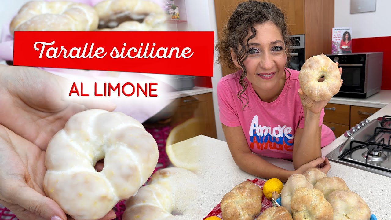 Taralle siciliane con glassa al limone: ricetta originale dei taralli dolci siciliani