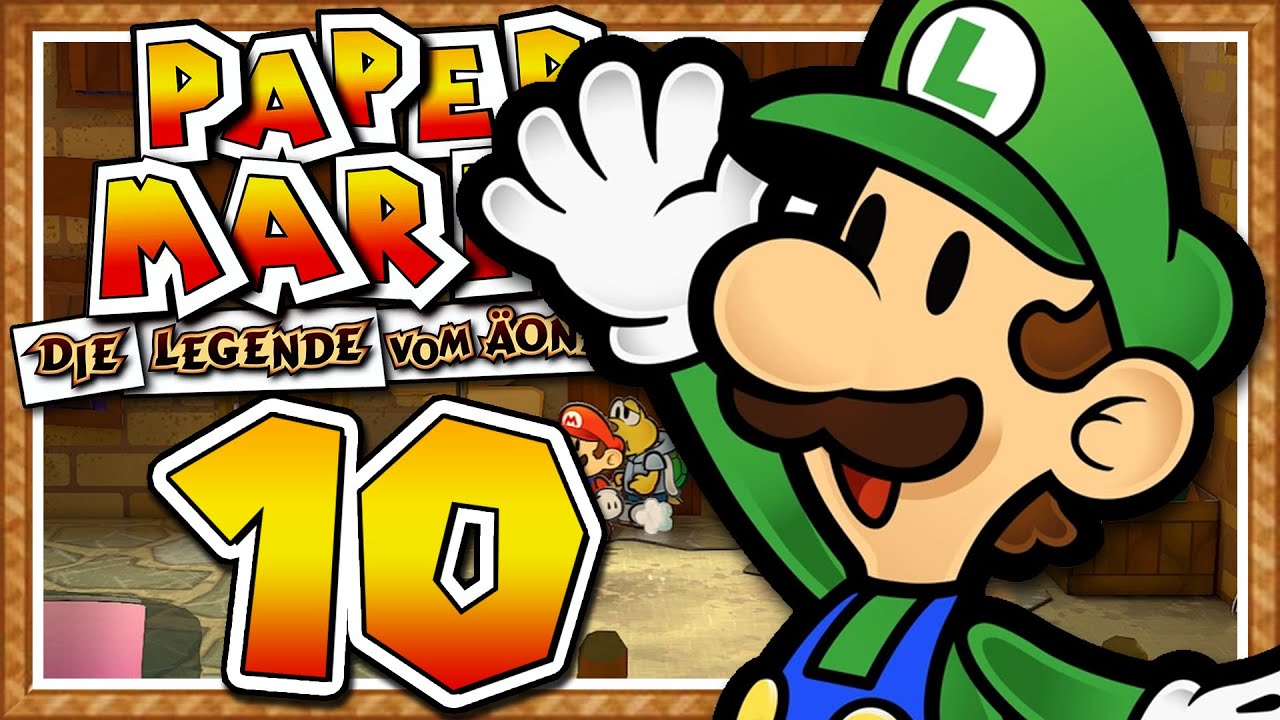 PAPER MARIO: Die Legende vom Äonentor #10 - Luigi's Geschichten aus dem Biskuit-Königreich!