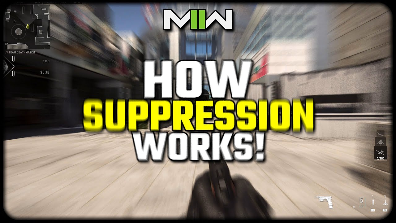 How the Suppression Effect Works in Modern Warfare II!