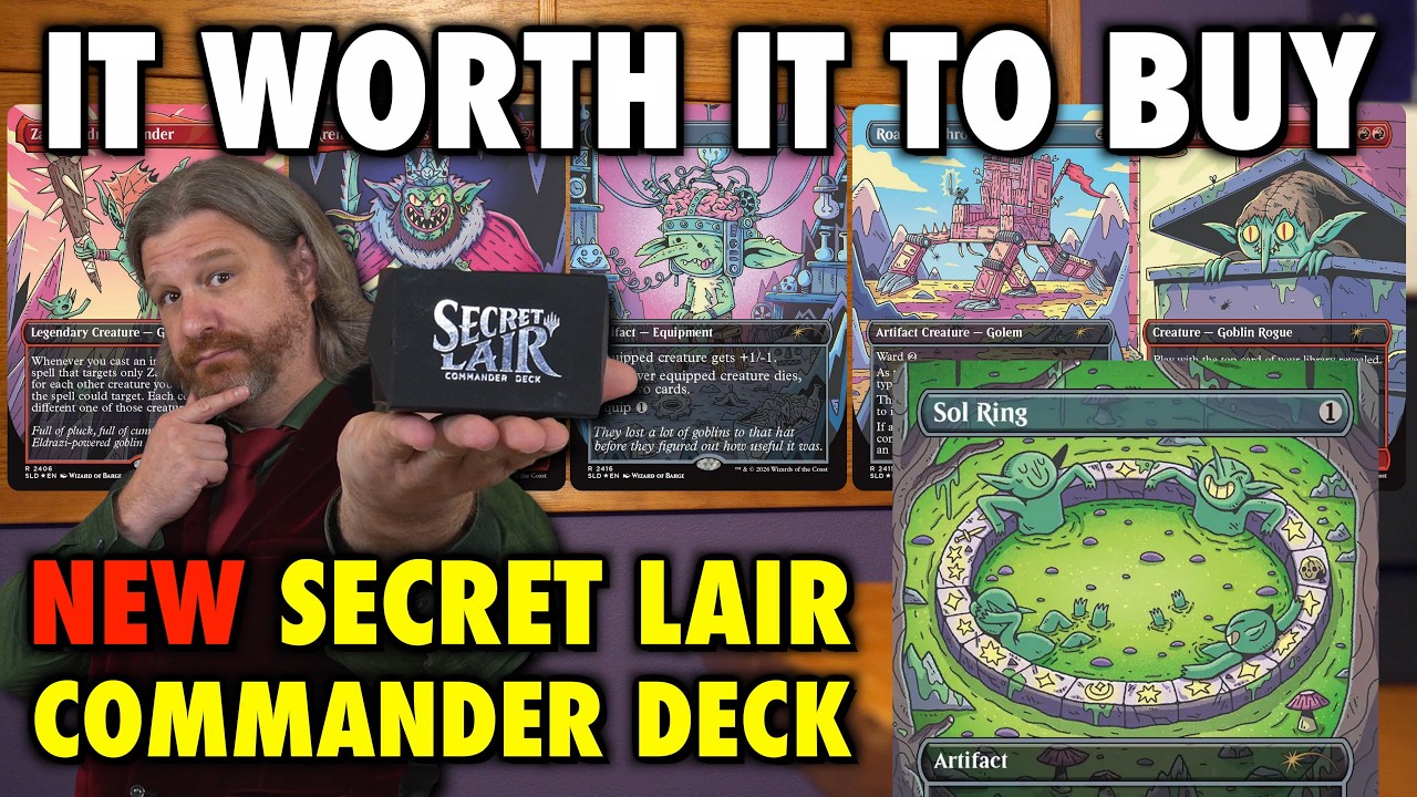 Czy warto kupić nową talię Secret Lair Commander? | &bdquo;Goblinstorm!&rdquo; | Magic: The Gathering