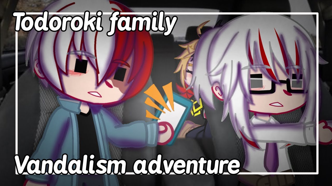 🧊Todoroki Family Vandalism Adventure🔥 // Skit // Tododeku🤍❤️🥦 // Dabihawks 💙🔥🦅