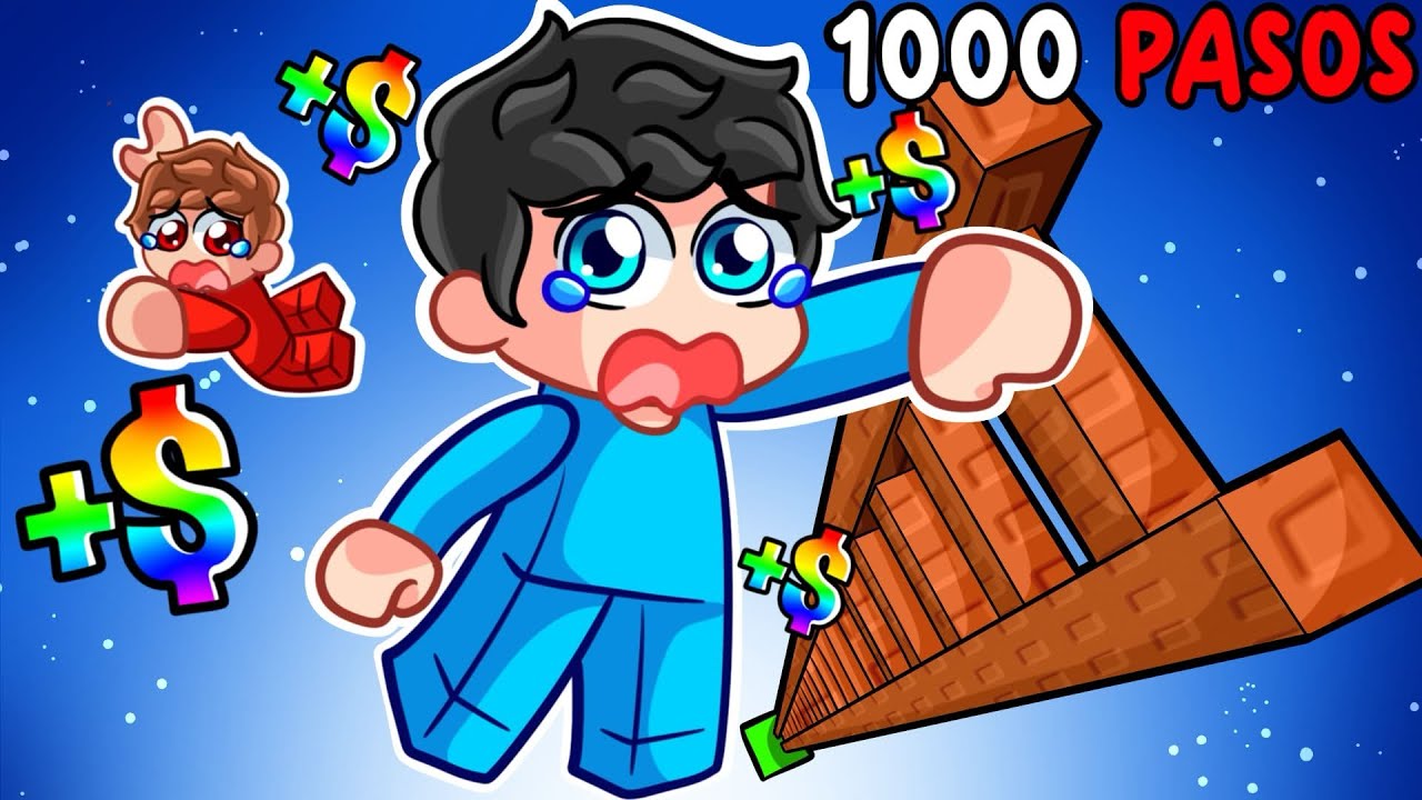 Haciendo MILLONES Subiendo la ESCALERA Más Alta de Roblox