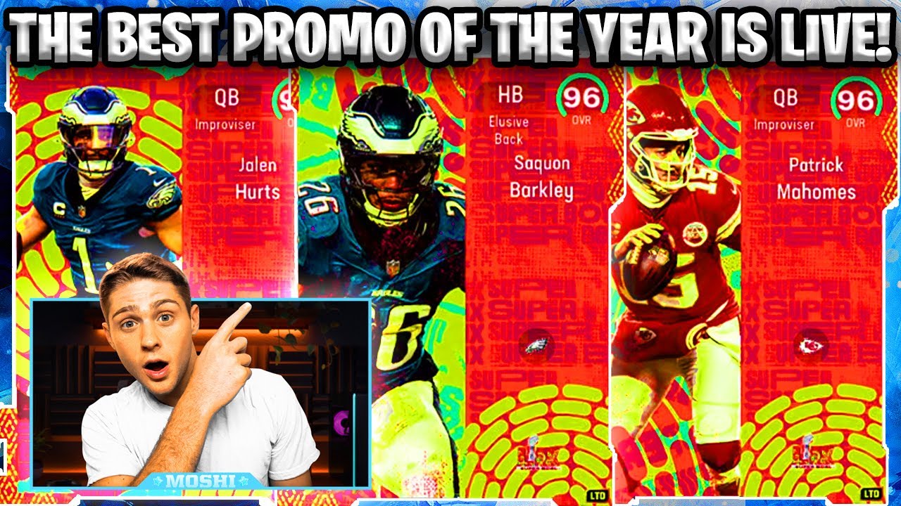 THE BEST PROMO OF THE YEAR?! SUPER BOWL PRESENT IS HERE! FREE CARDS, LTD OFFERS + MORE IN MADDEN 25!