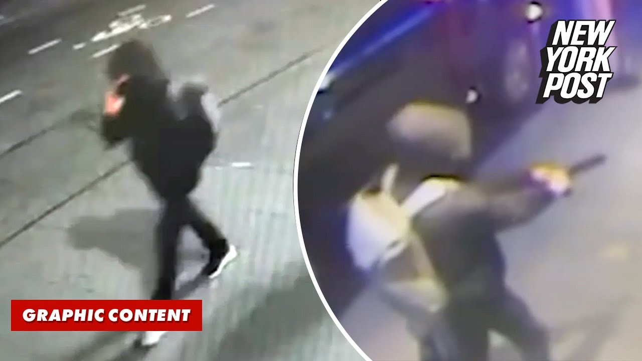New video shows UnitedHealthcare CEO Brian Thompson&rsquo;s assassin on phone moments before murder