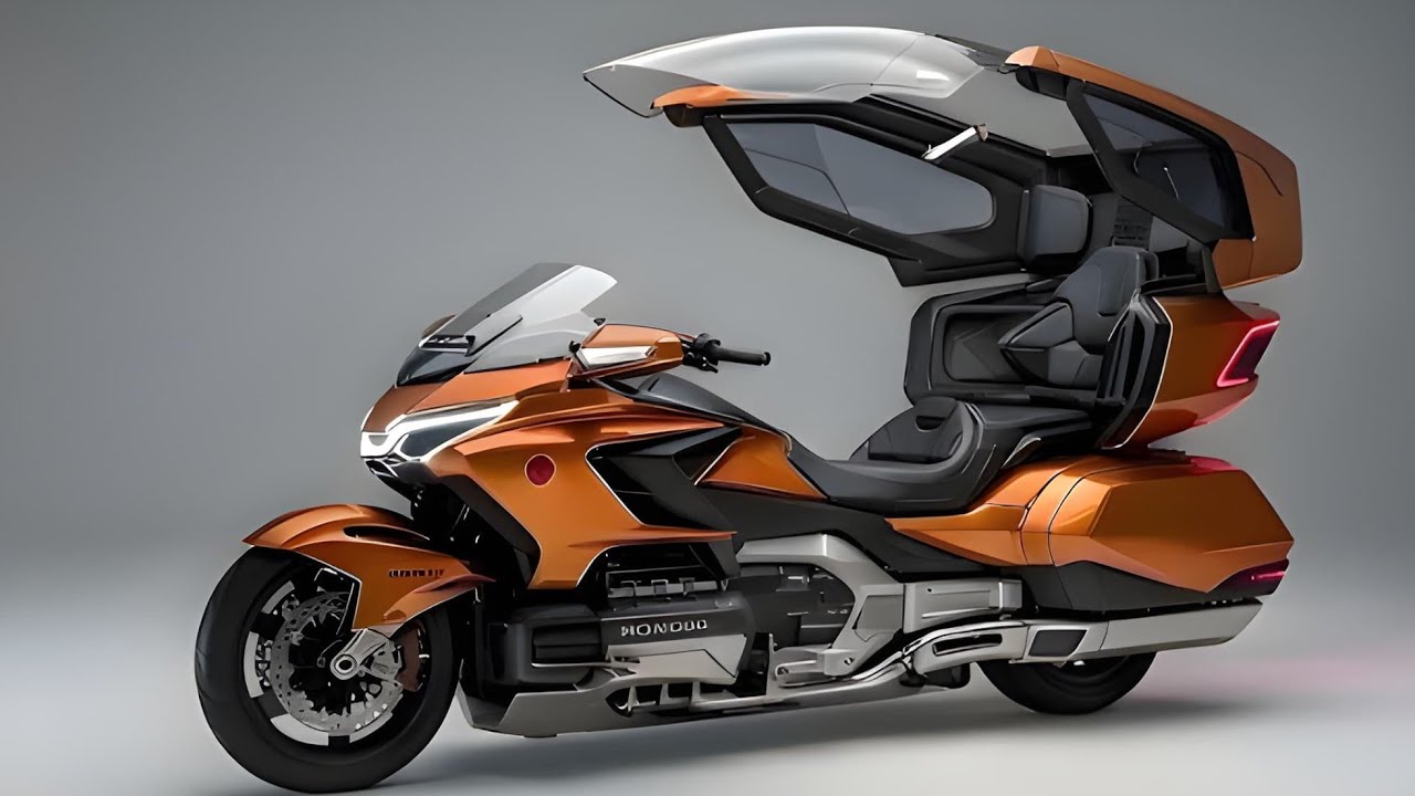 Honda Gold Wing Trike GCT 2026 года – идеальный роскошный туристический мотоцикл! 🏍️🔥