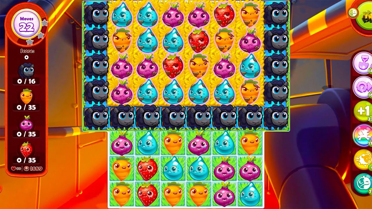 Farm Heroes Saga Android Gameplay  #79 Level 1689- 1696