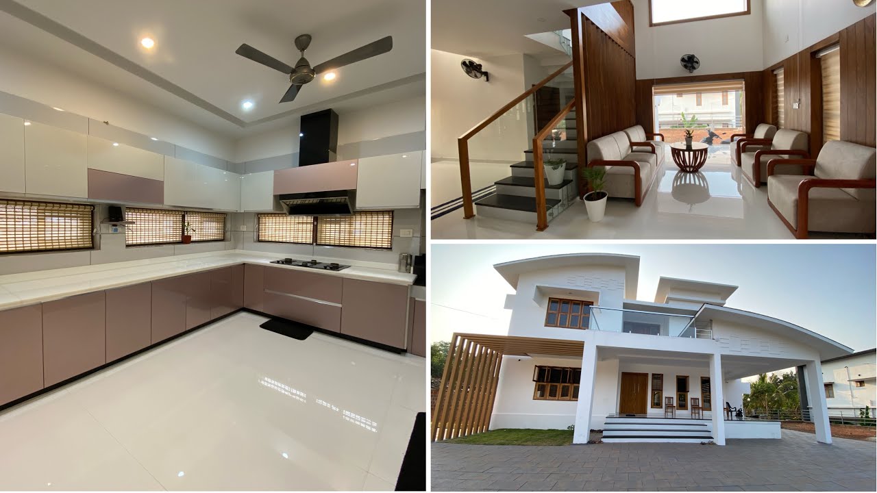 അതിമനോഹരമായി interior ചെയ്ത living room ,കിച്ചനും //Home Tour -Kannur //