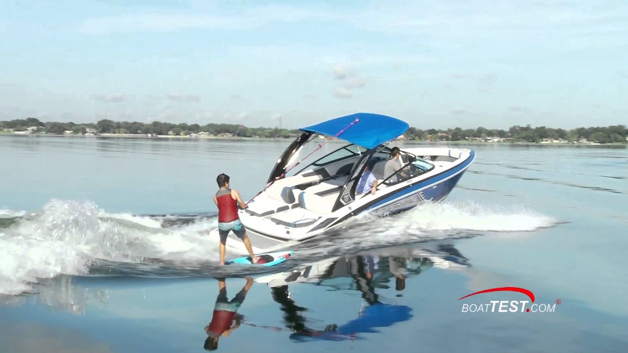 Regal 2300 RX Surf (2016-) Test Video- By BoatTEST.com