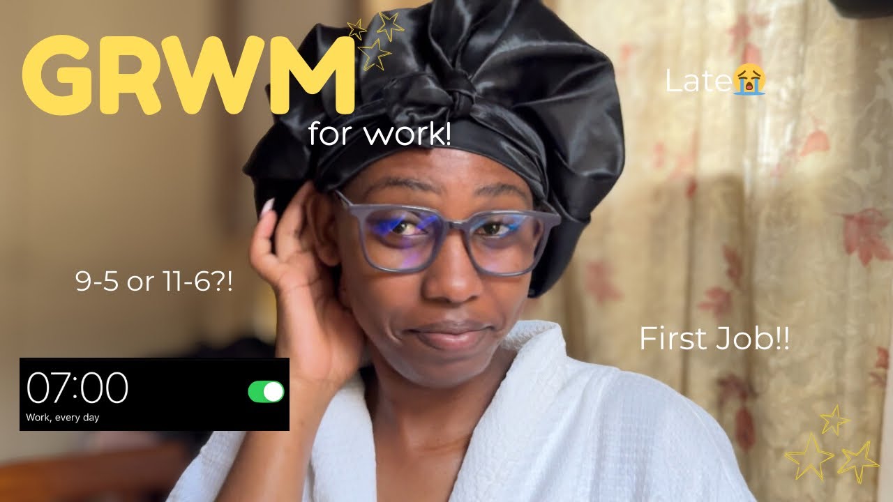 GRWM for Work 💼 | NRG RADIO UGANDA + Realistic Morning Routine 