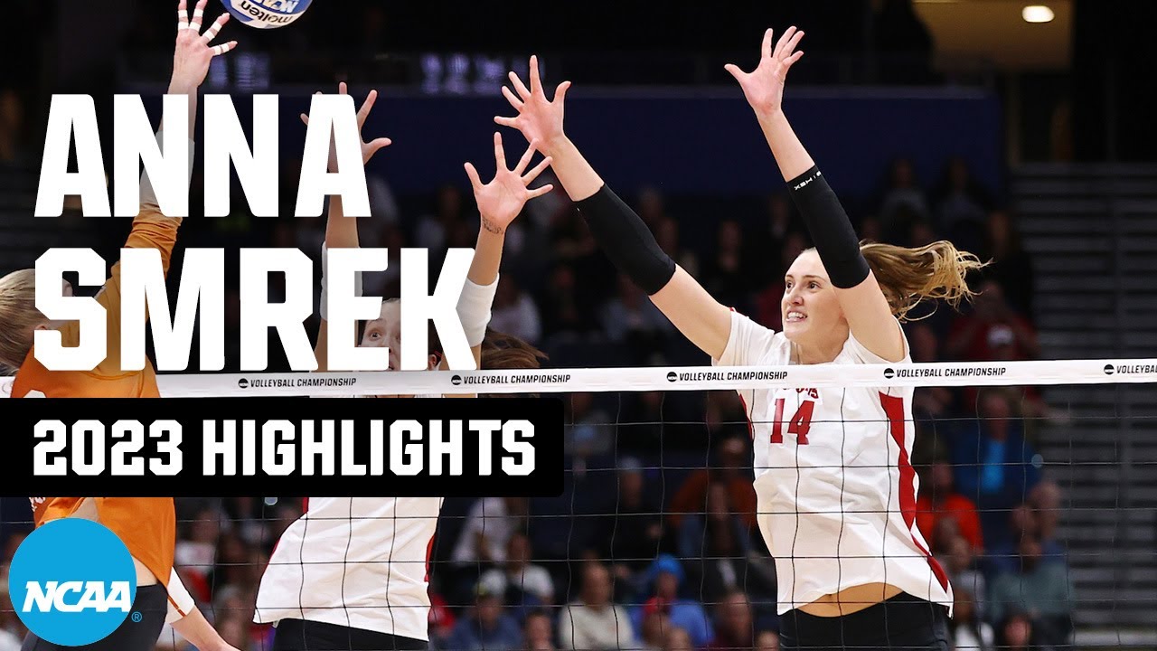 Anna Smrek 2023 NCAA volleyball tournament highlights