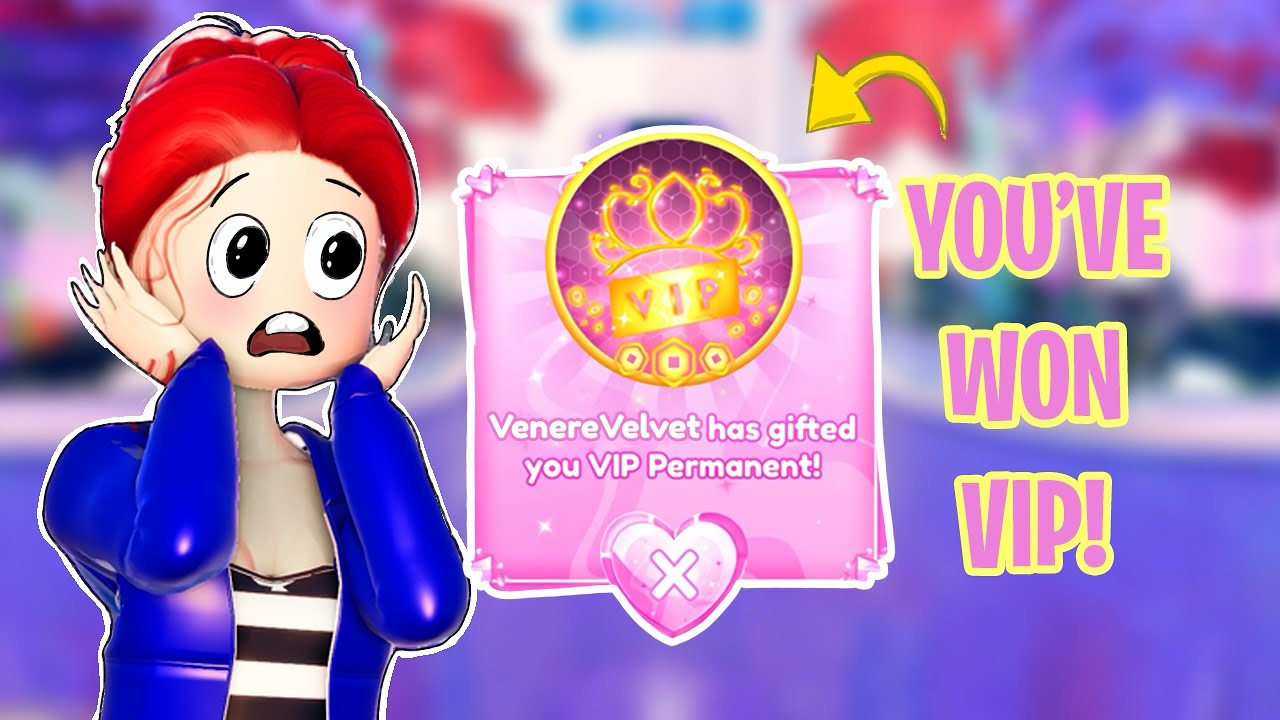 How To *ACTUALLY* get gifted VIP in DRESS TO IMPRESS! 😍😮 (BEST ADVICE!🤗)