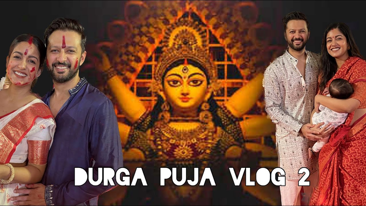 Vaayu's First Durga Puja | Vlog 2 | @Ishita Dutta & Vatsal Sheth