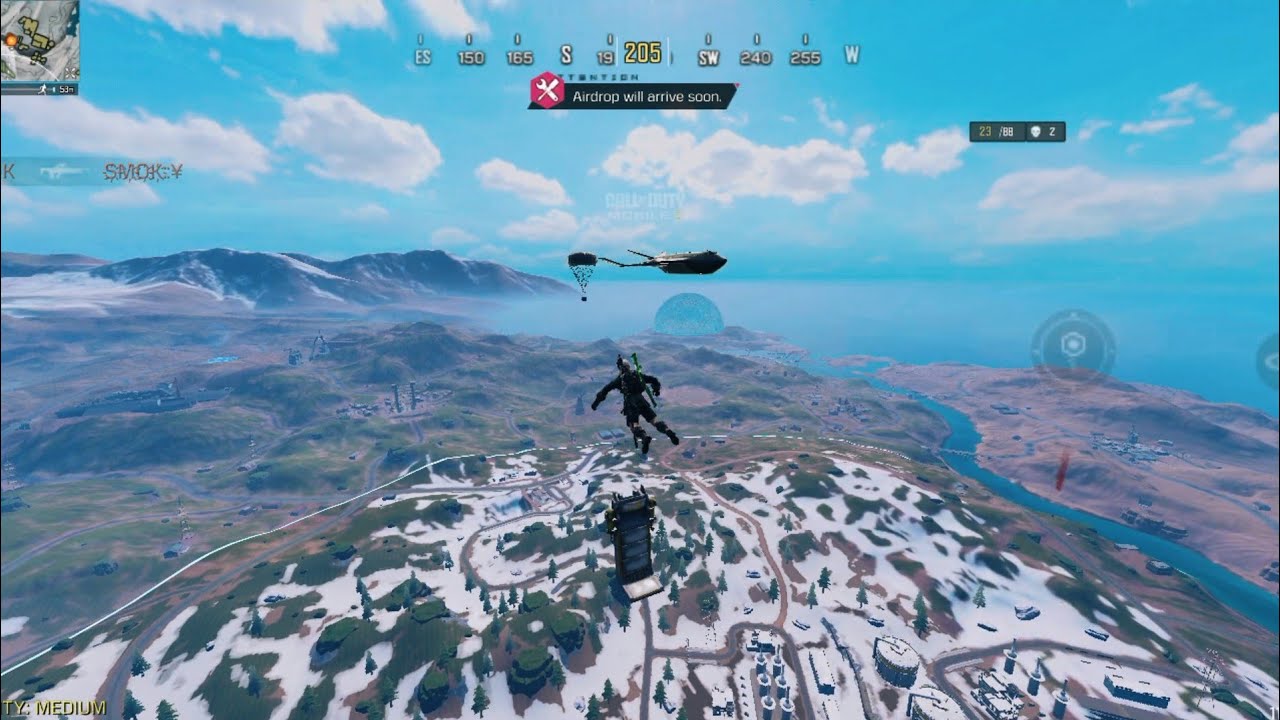 Tactical Airborne - codm solo sniper gameplay | codm battle royale | Isolate 