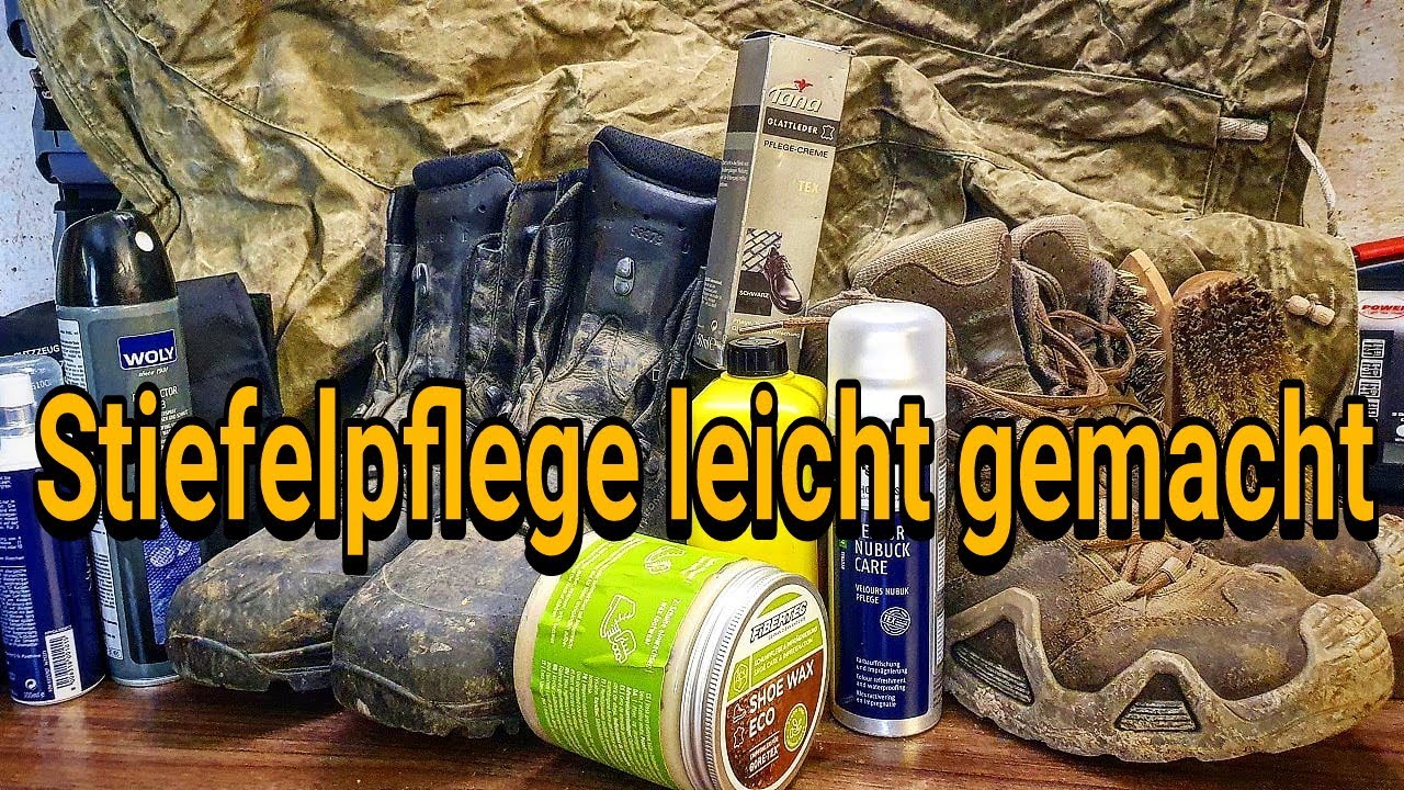 Outdoor Schuh Pflege - [Alles was du wissen musst!] Kampfstiefel und Outdoorstiefel - Wasserdicht