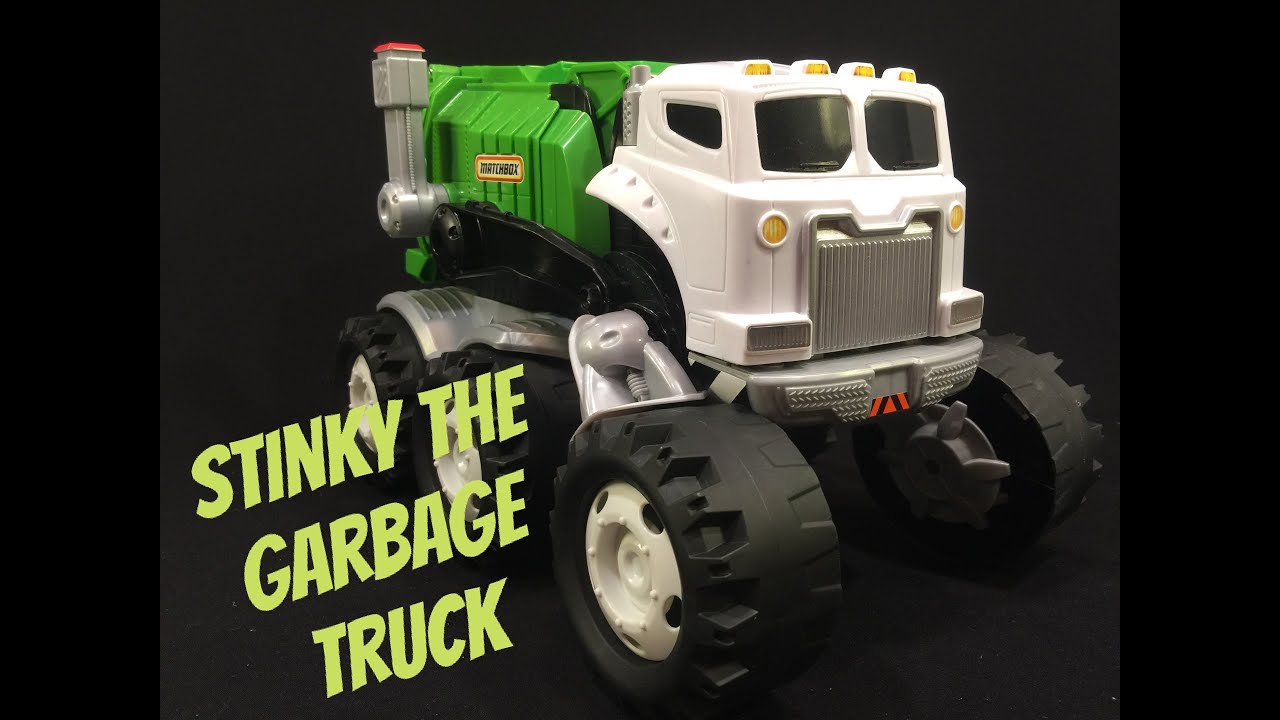 Unboxing Matchbox's Stinky The Garbage Truck