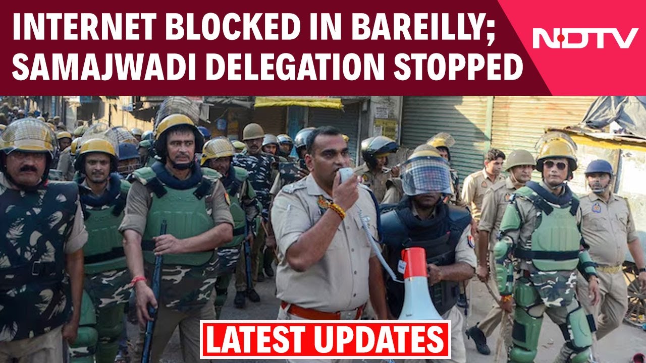 Bareilly Internet News Today | UP Police On High Alert In View Of SP Delegation&rsquo;s Visit To Bareilly