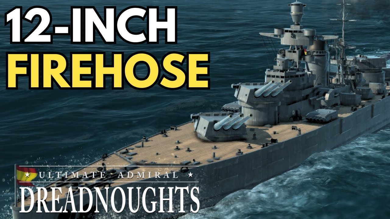 12-Inch Firehose - Ultimate Admiral Dreadnoughts - China vs Spain - Battlecruiser 1940 Tournament