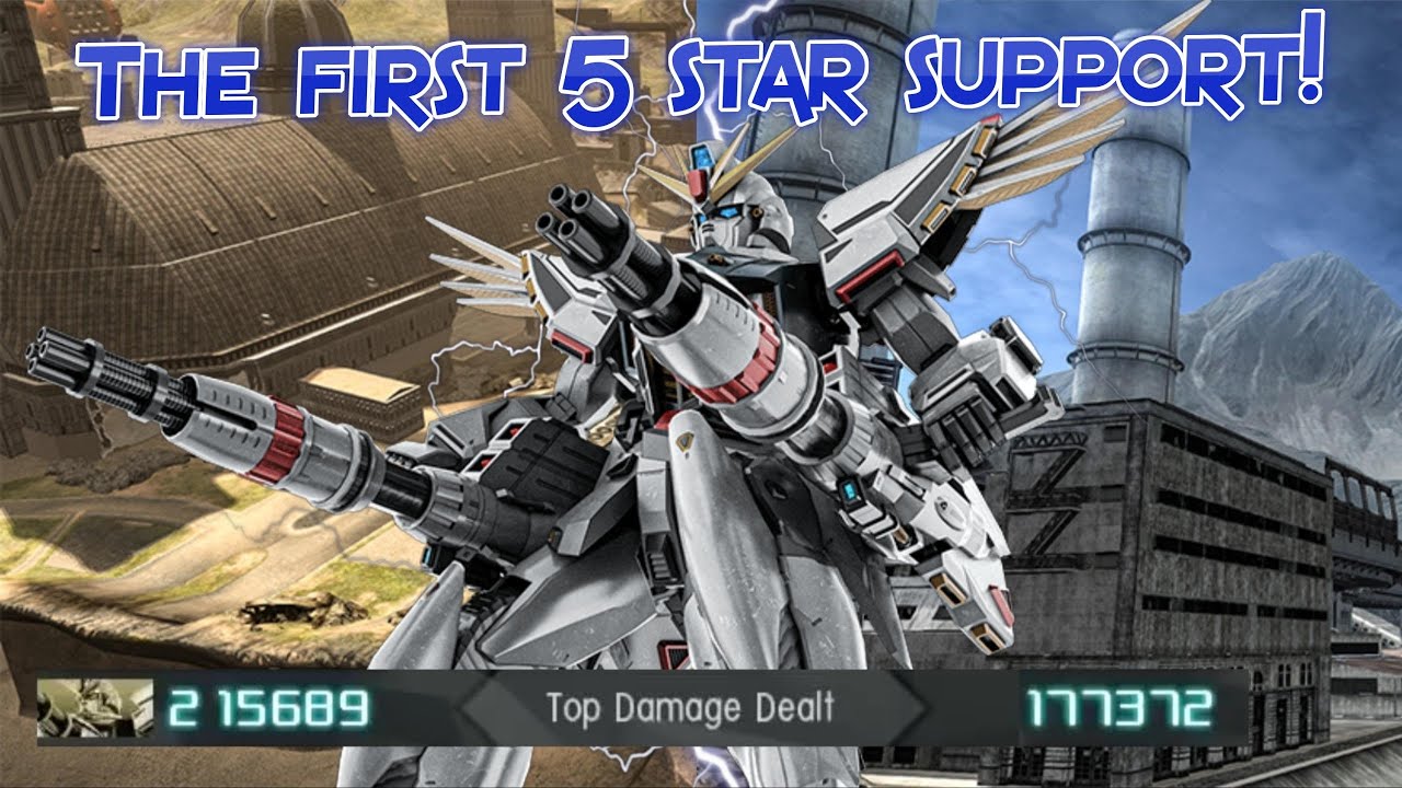 GBO2 Gundam F91 (BC Equipment): The first 5 star support!