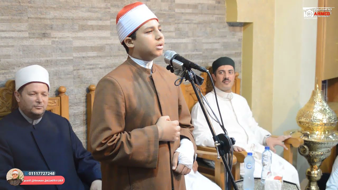أضاء النور وانقشع الظلام بمولد من له شرف التمام
