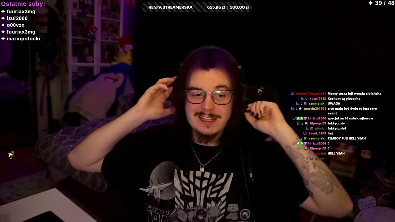 NOWY FRYZ 🟣 HORRORY JAKIES DZISIAJ 🟣 !swag !discord