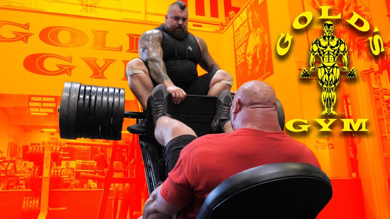 TAKING OVER GOLD'S GYM VENICE WITH EDDIE HALL