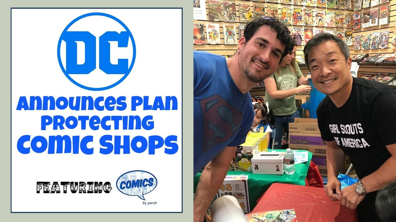 DC Comics Leadership Step Up, Protect Comic Shops