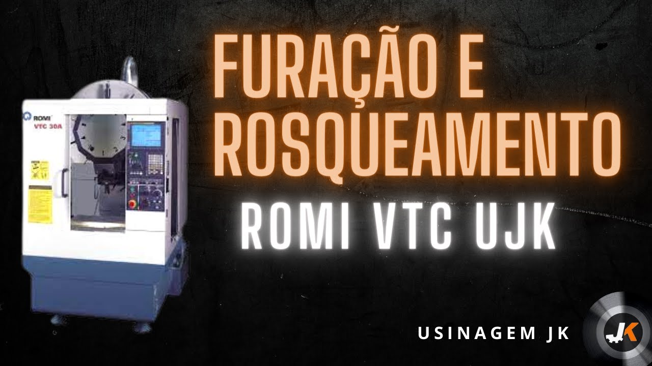 Fura&ccedil;&atilde;o e Rosqueamento - Usinagem JK