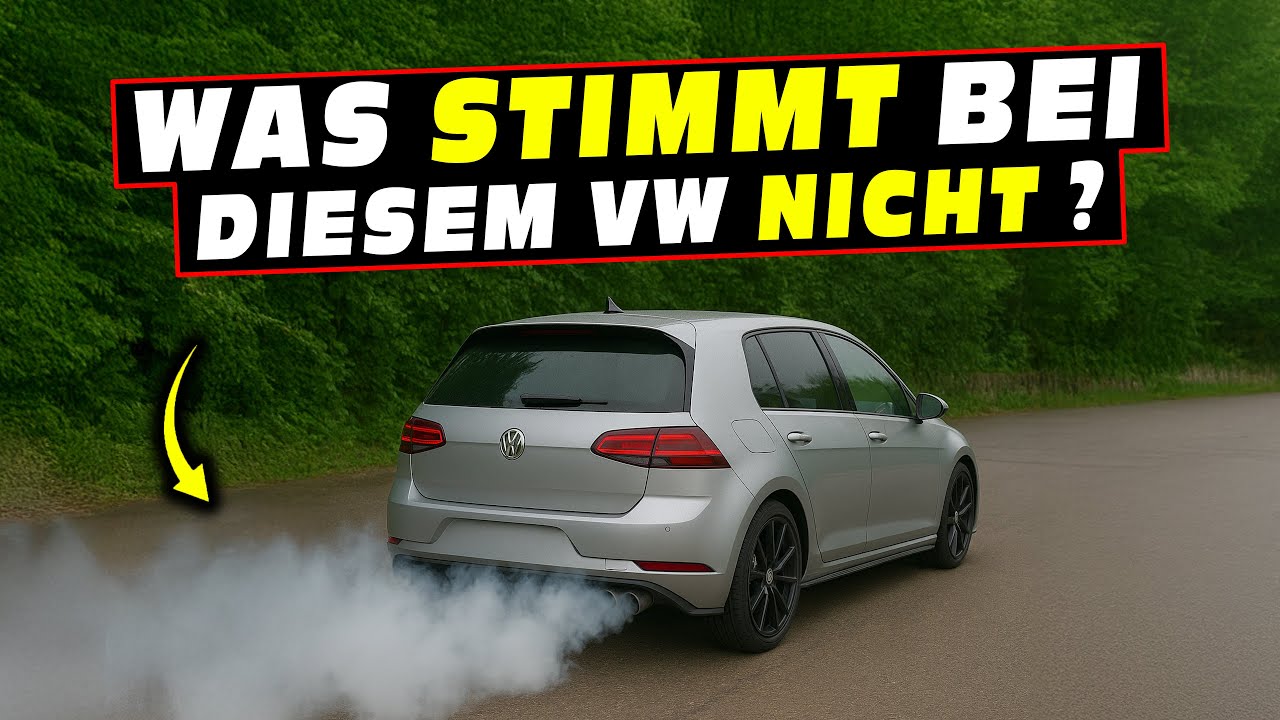 Warum qualmt dieser Volkswagen ?