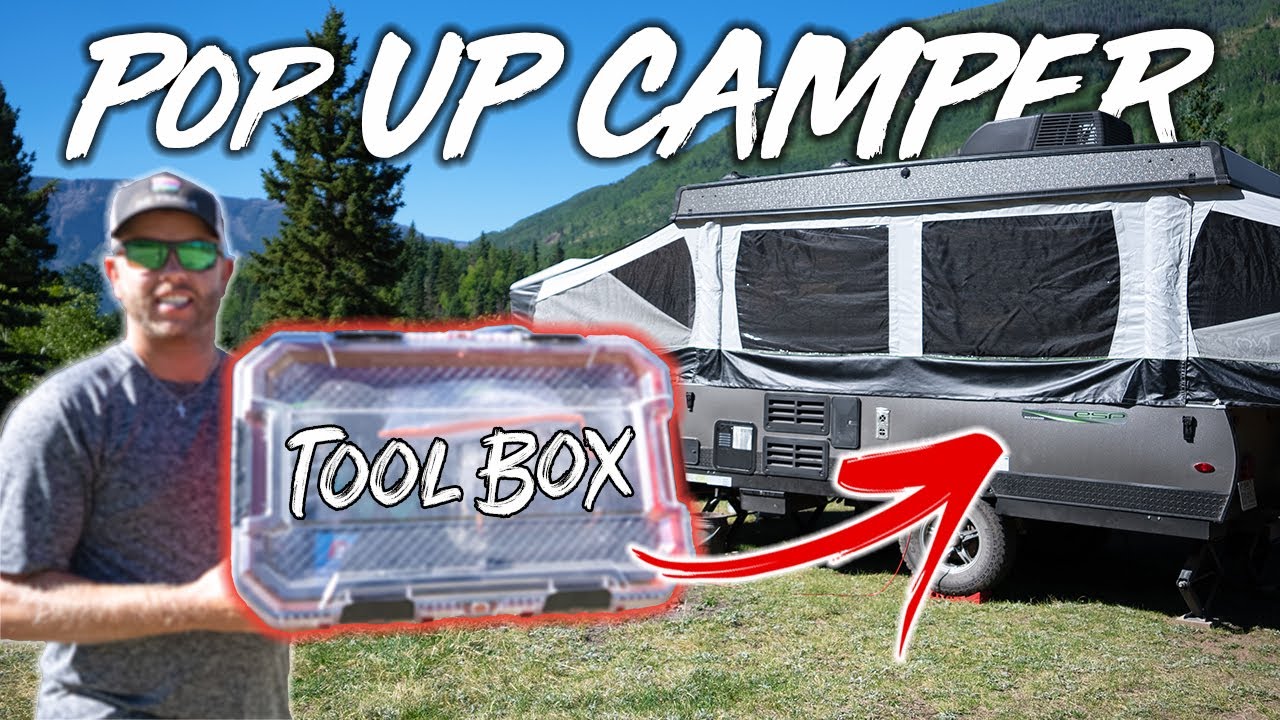 Pop Up Camper Tools, Parts & Accessories | What's in my Tool Box??