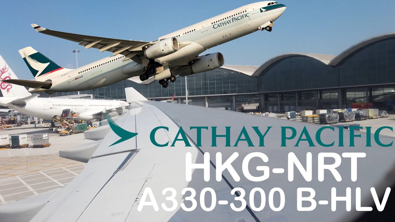 [AWESOME ENGINE STARTUP] Cathay Pacific A330-300 scenic takeoff from Hong Kong