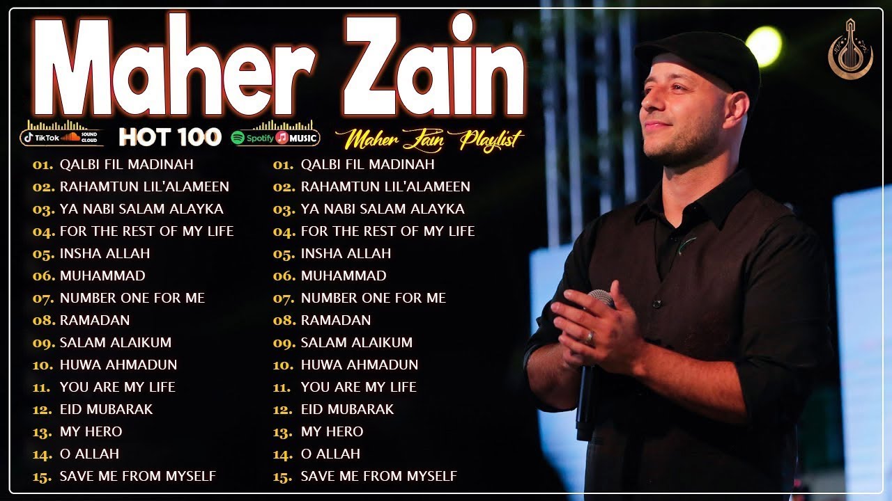 Maher Zain Best Songs 2026 – Qalbi Fil Madinah  Kumpulan Lagu Islami Pilihan Terbaik Hari Ini