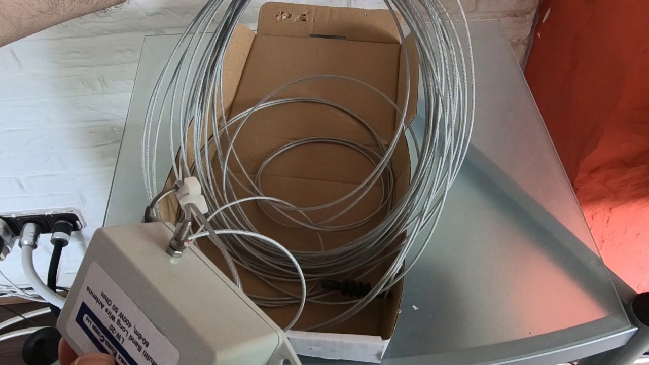 SIGMA LW-20 HF 80-6m Wire Antenna,first look,and quick test....not conclusive.