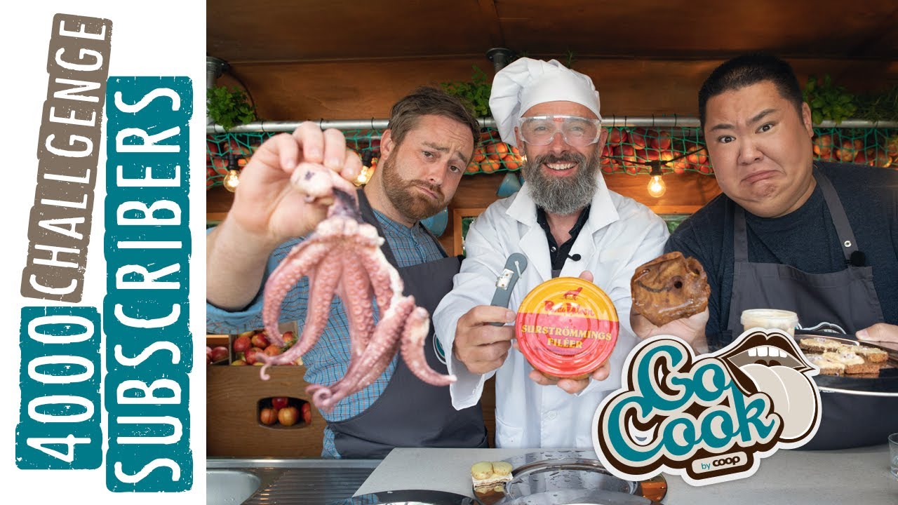 4000 subs special | Verdensmad challenge | GoCook by Coop