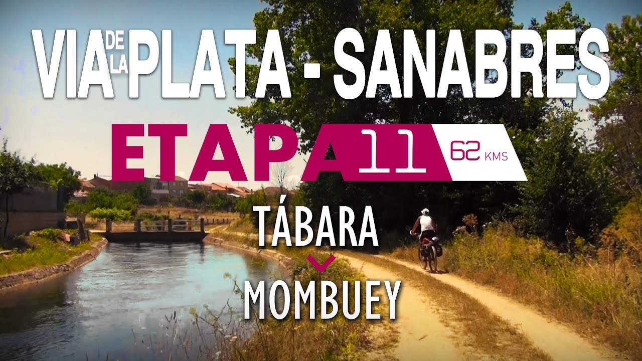 VÍA de la PLATA - SANABRÉS · 11 | Tábara a Mombuey 🚴‍♀️🚴‍♂️ #CaminodeSantiago en bicicleta