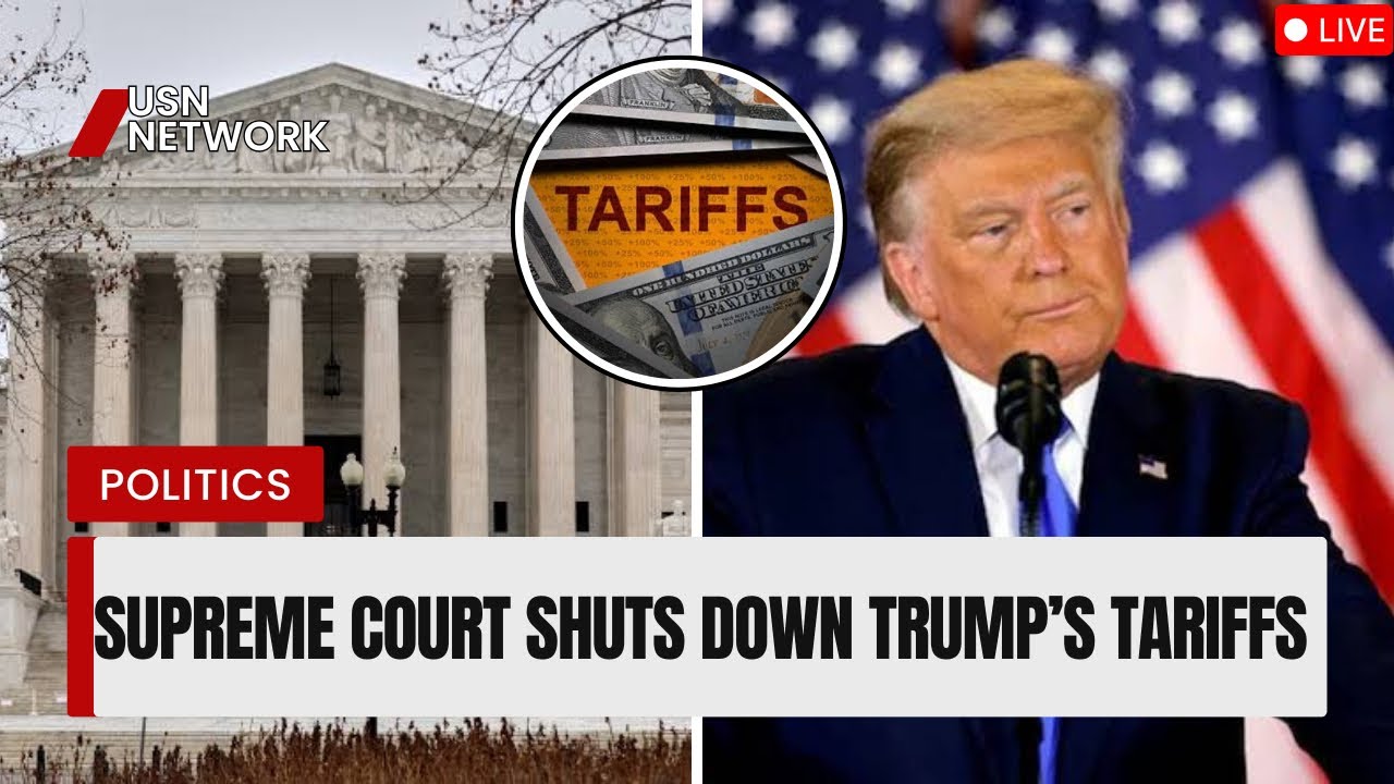 Supreme Court Strikes Down Most of Trump’s Tariffs | Major Trade Policy Ruling Explained!