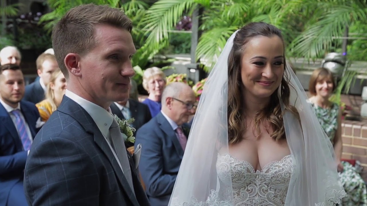 Shauna and Chris |  Barbican Centre Conservatory Wedding