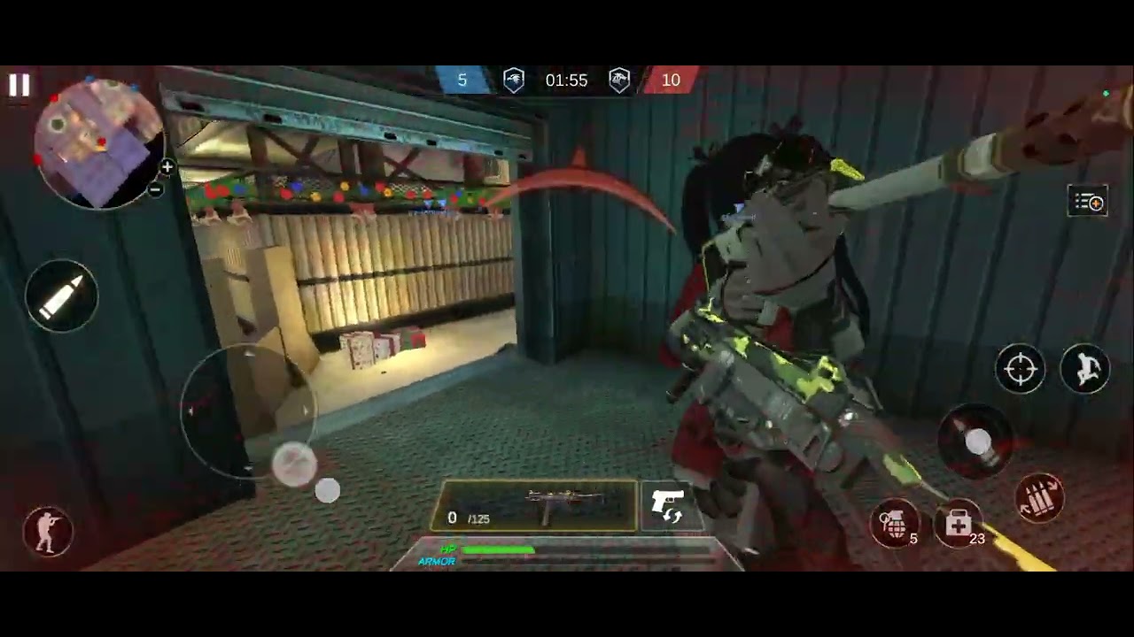 Gun fighting game