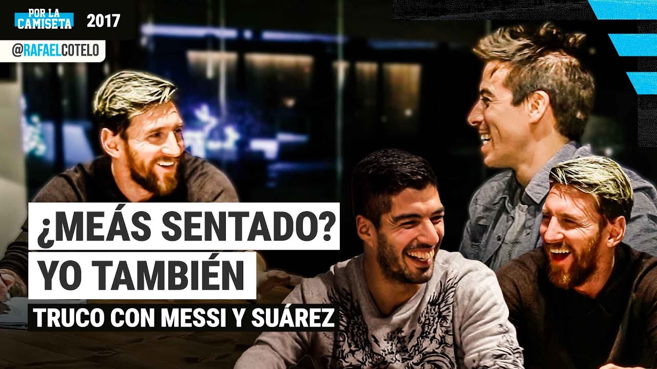 LEO MESSI Y LUIS SU&Aacute;REZ | ENTREVISTA Y TRUCO | #PorLaCamiseta 2017