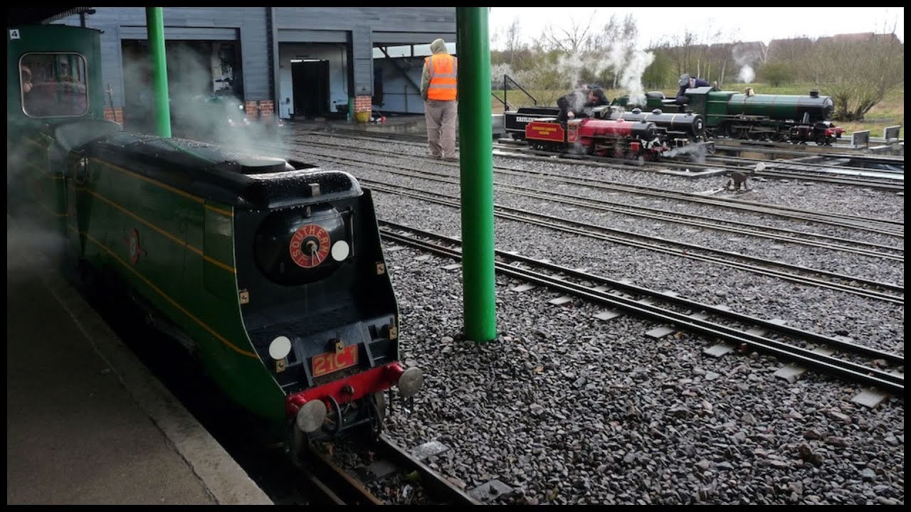 Eastleigh Lakeside Railway - Spring Steam Gala - 23/03/14