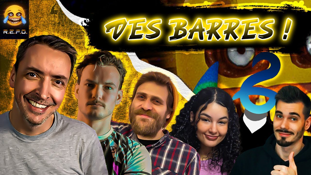 Fous rires garantis sur R.E.P.O. | Best of soirée entre streamers
