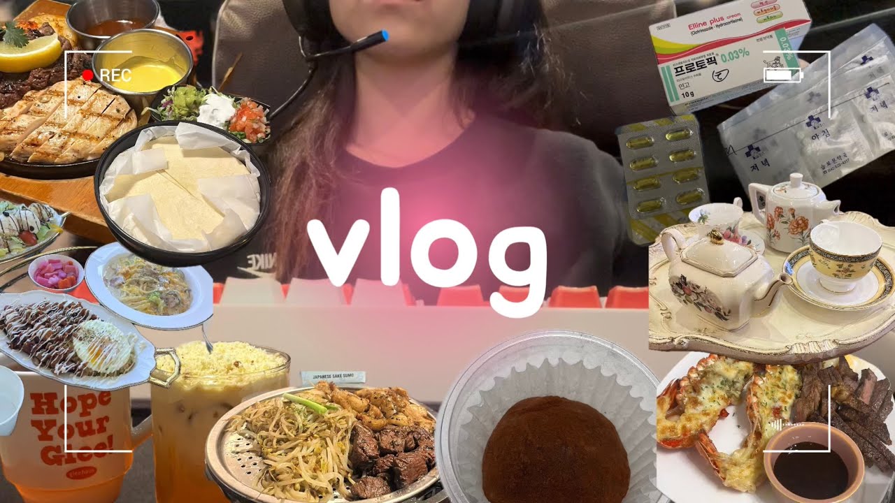 크리스마스 주간 Vlog l 일주일 내내 약속 +게임 l 두쫀쿠 l 종강하고 입 터짐 l 크리스마스 때 뭐했냐구요?🎄